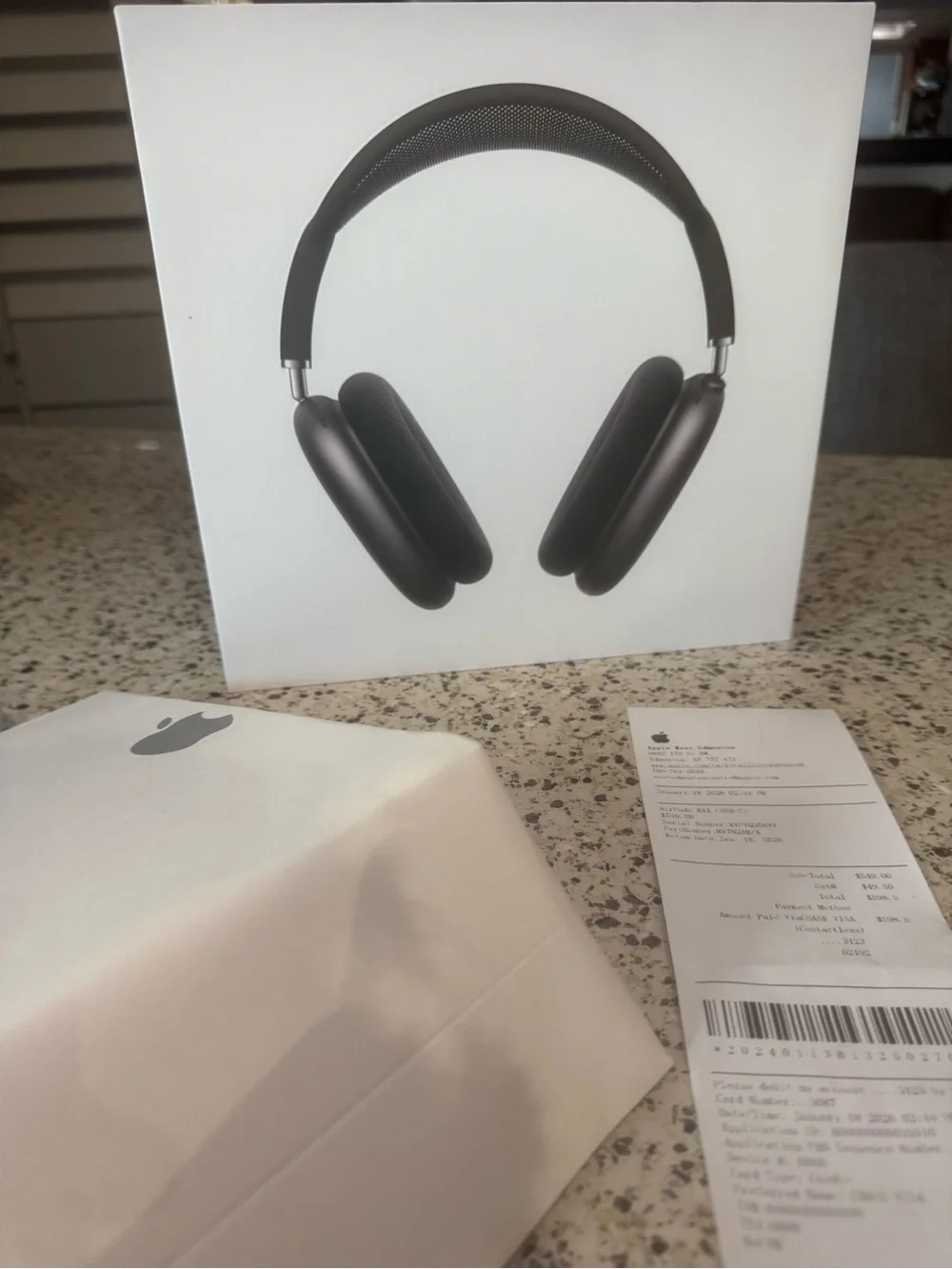 Apple AirPods Max Midnight USB-type open box sleek (KVPVQ356VV)